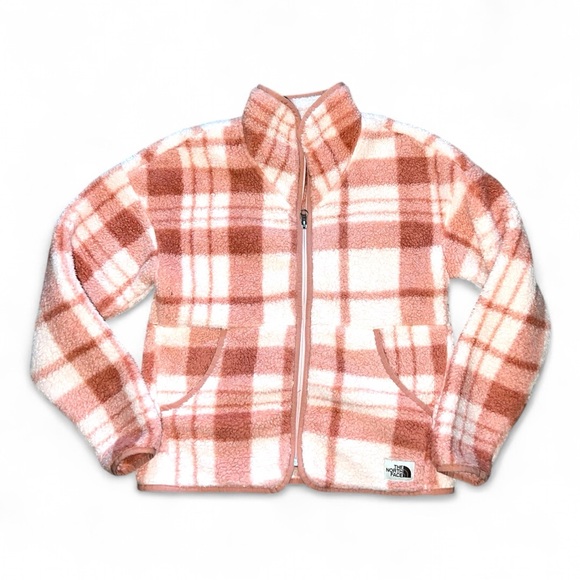 The North Face Girl Fleece Jacket size 14/16 - Picture 1 of 4